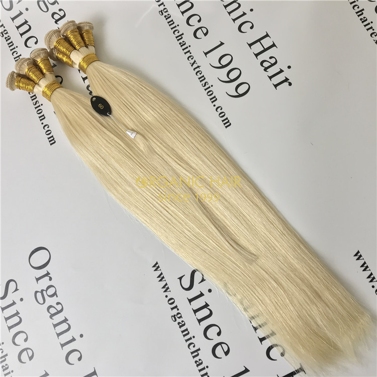 2021 hot best quality remy hair hand tied weft-M9